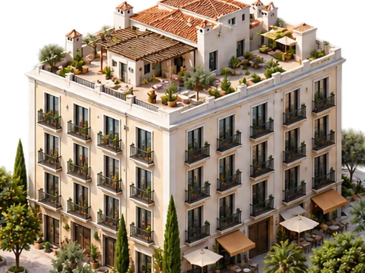 Ático con terraza en El Palo (vivienda de ejemplo)